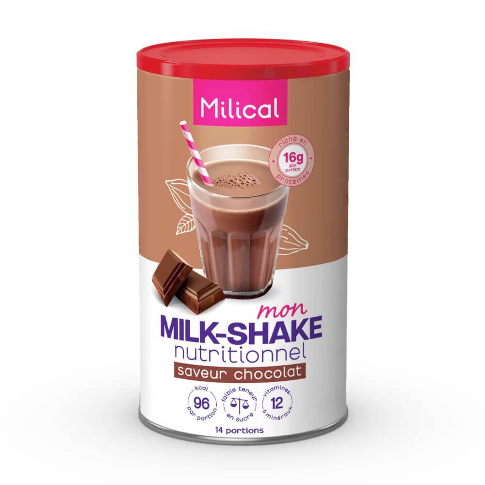 MILICAL il mio frullato nutrizionale - gusto cioccolato Barattolo 14 porzioni